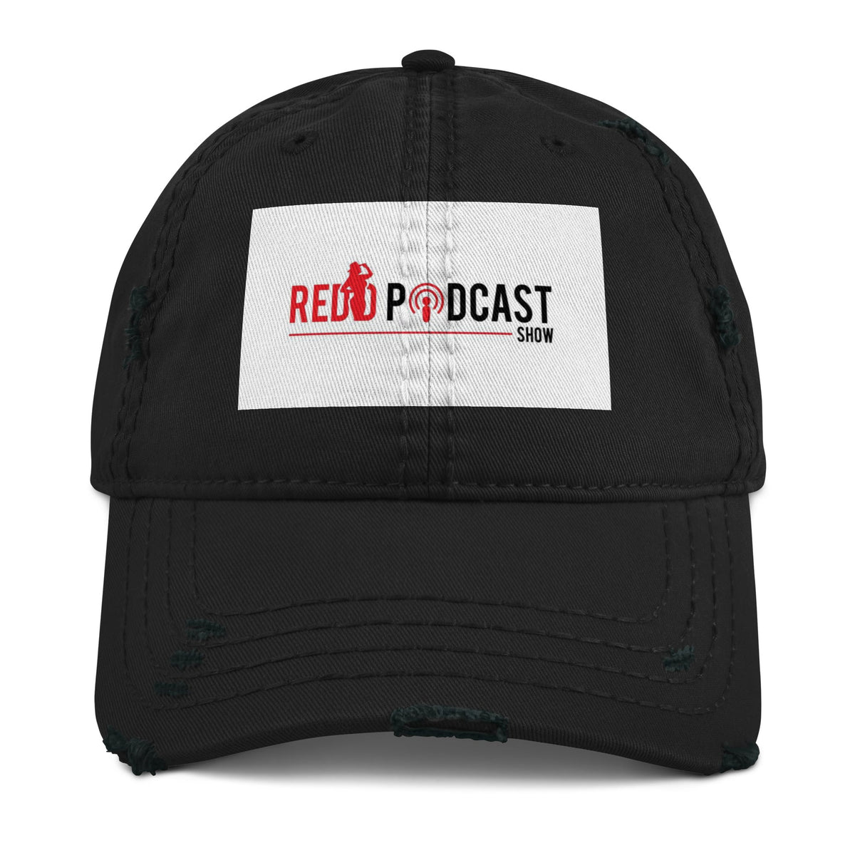 Miss Redd Podcast Show distressed dad hat